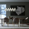 Hubbardton Forge Black Spun Frost (Sh) Mobius 10-Light Pendant