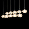 Hubbardton Forge Black Frosted Glass (Fd) Ume 10-Light Pendant