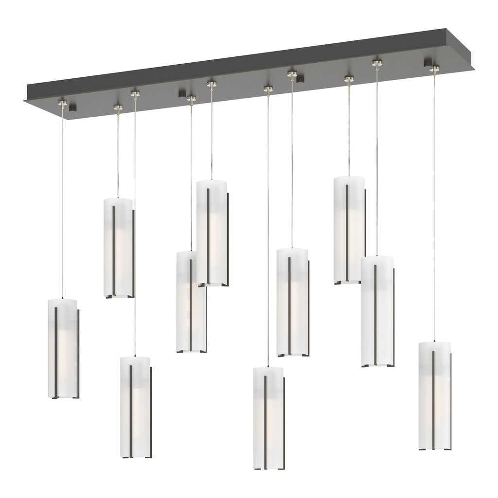 Hubbardton Forge Exos Glass 10-Light Pendant