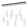 Hubbardton Forge Vintage Platinum Opal Glass (Gg) Exos Glass 10-Light Pendant