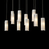 Hubbardton Forge Sterling Opal Glass (Gg) Exos Glass 10-Light Pendant