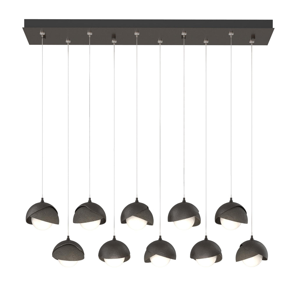 Hubbardton Forge Brooklyn 10-Light Double Shade Pendant