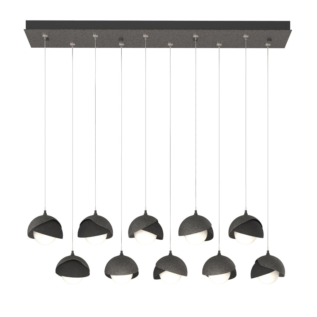 Hubbardton Forge Brooklyn 10-Light Double Shade Pendant