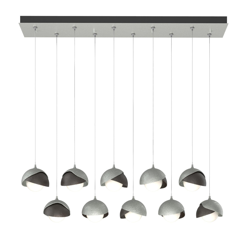 Hubbardton Forge Brooklyn 10-Light Double Shade Pendant