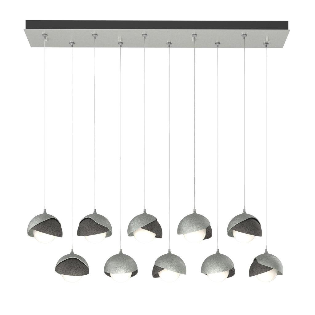 Hubbardton Forge Brooklyn 10-Light Double Shade Pendant