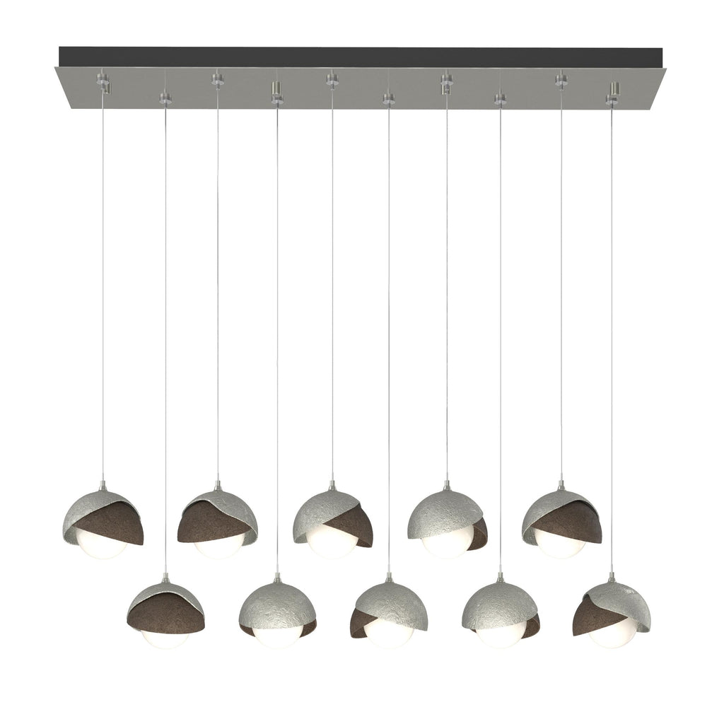 Hubbardton Forge Brooklyn 10-Light Double Shade Pendant