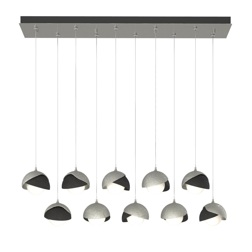 Hubbardton Forge Brooklyn 10-Light Double Shade Pendant