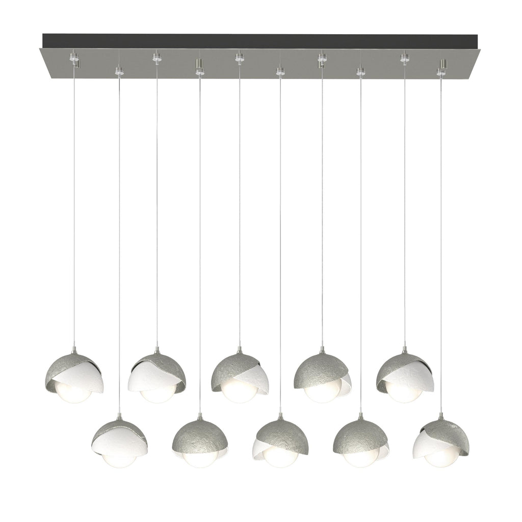 Hubbardton Forge Brooklyn 10-Light Double Shade Pendant