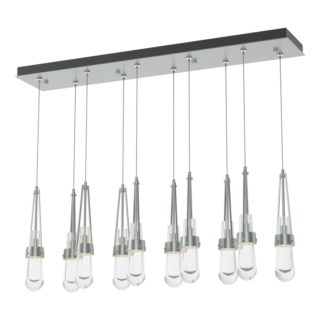 Hubbardton Forge Link 10-Light Clear Glass Pendant