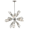 Hubbardton Forge Sterling Crystal Luma 12-Light Starburst Pendant