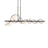 Hubbardton Forge Bronze Opal Glass (Gg) Olympus Linear Pendant