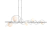 Hubbardton Forge Vintage Platinum Opal Glass (Gg) Olympus Linear Pendant