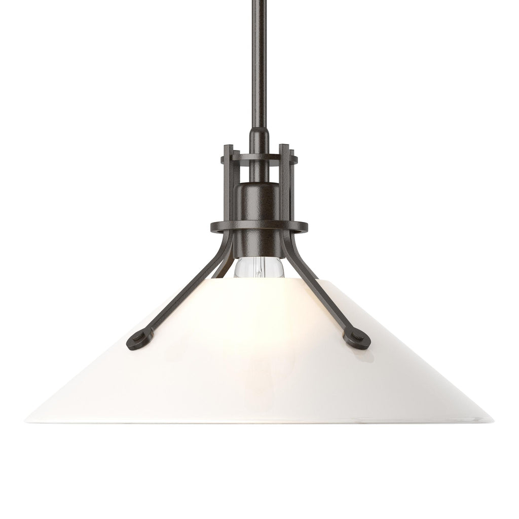 Hubbardton Forge Henry Medium Glass Shade Pendant