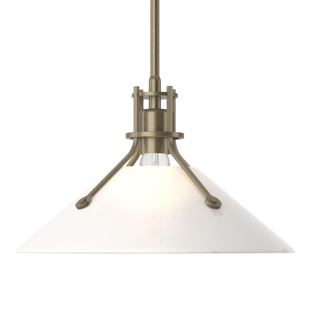 Hubbardton Forge Henry Medium Glass Shade Pendant