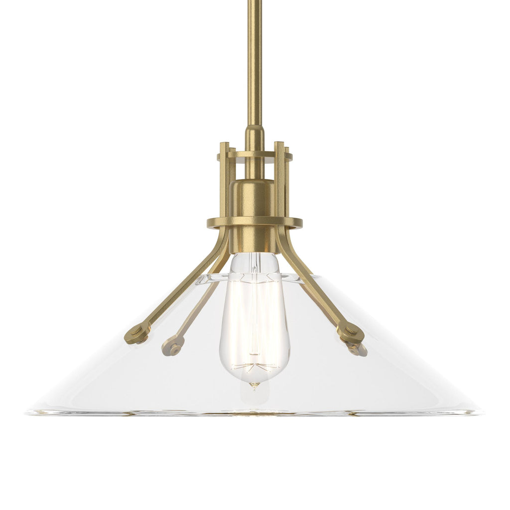 Hubbardton Forge Henry Medium Glass Shade Pendant