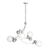 Hubbardton Forge Vintage Platinum Opaline Glass (Wf) Sprig Pendant