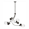 Hubbardton Forge Oil Rubbed Bronze Water Glass (Ll) Sprig Pendant