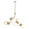 Hubbardton Forge Modern Brass Opal Glass (Gg) Sprig Pendant