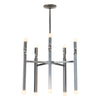 Hubbardton Forge Sterling Helix 10-Light Pendant