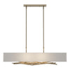 Hubbardton Forge Soft Gold Natural Anna Shade (Sf) Brindille Pendant