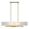 Hubbardton Forge Soft Gold Light Grey Shade (Sj) Brindille Pendant