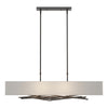 Hubbardton Forge Oil Rubbed Bronze Light Grey Shade (Sj) Brindille Pendant