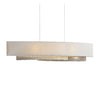 Hubbardton Forge Soft Gold Flax Shade (Se) Oceanus Pendant