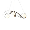 Hubbardton Forge Dark Smoke Opal Glass (Gg) Karma Pendant