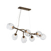 Hubbardton Forge Bronze Clear Glass (Zm) Vine Pendant