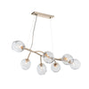 Hubbardton Forge Soft Gold Clear Glass (Zm) Vine Pendant