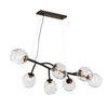 Hubbardton Forge Oil Rubbed Bronze Clear Glass (Zm) Vine Pendant