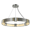 Hubbardton Forge Sterling Clear Glass (Zm) Aura Pendant