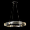 Hubbardton Forge Sterling Seeded Clear Glass (Ii) Aura Glass Pendant