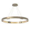 Hubbardton Forge Soft Gold Clear Glass (Zm) Aura Large Led Pendant