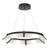 Hubbardton Forge Black Spun Frost (Sh) Bento Led Pendant