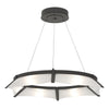 Hubbardton Forge Natural Iron Spun Frost (Sh) Bento Led Pendant