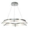 Hubbardton Forge Vintage Platinum Spun Frost (Sh) Bento Led Pendant