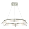 Hubbardton Forge Sterling Spun Frost (Sh) Bento Led Pendant