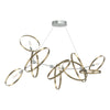 Hubbardton Forge Vintage Platinum Soft Gold Celesse Pendant