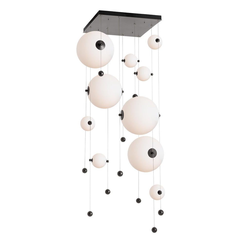 Hubbardton Forge Abacus 10-Light Square LED Pendant