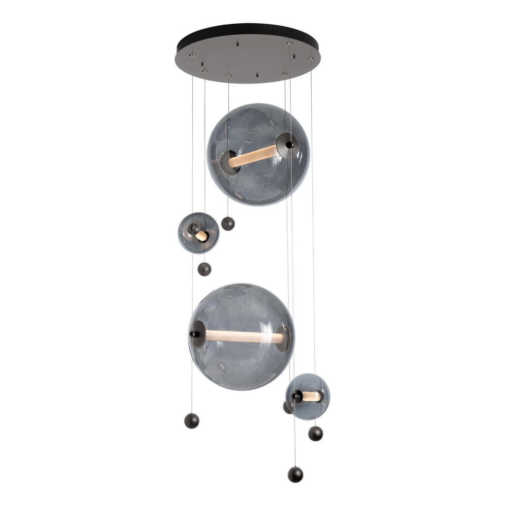 Hubbardton Forge Abacus 4-Light Round LED Pendant