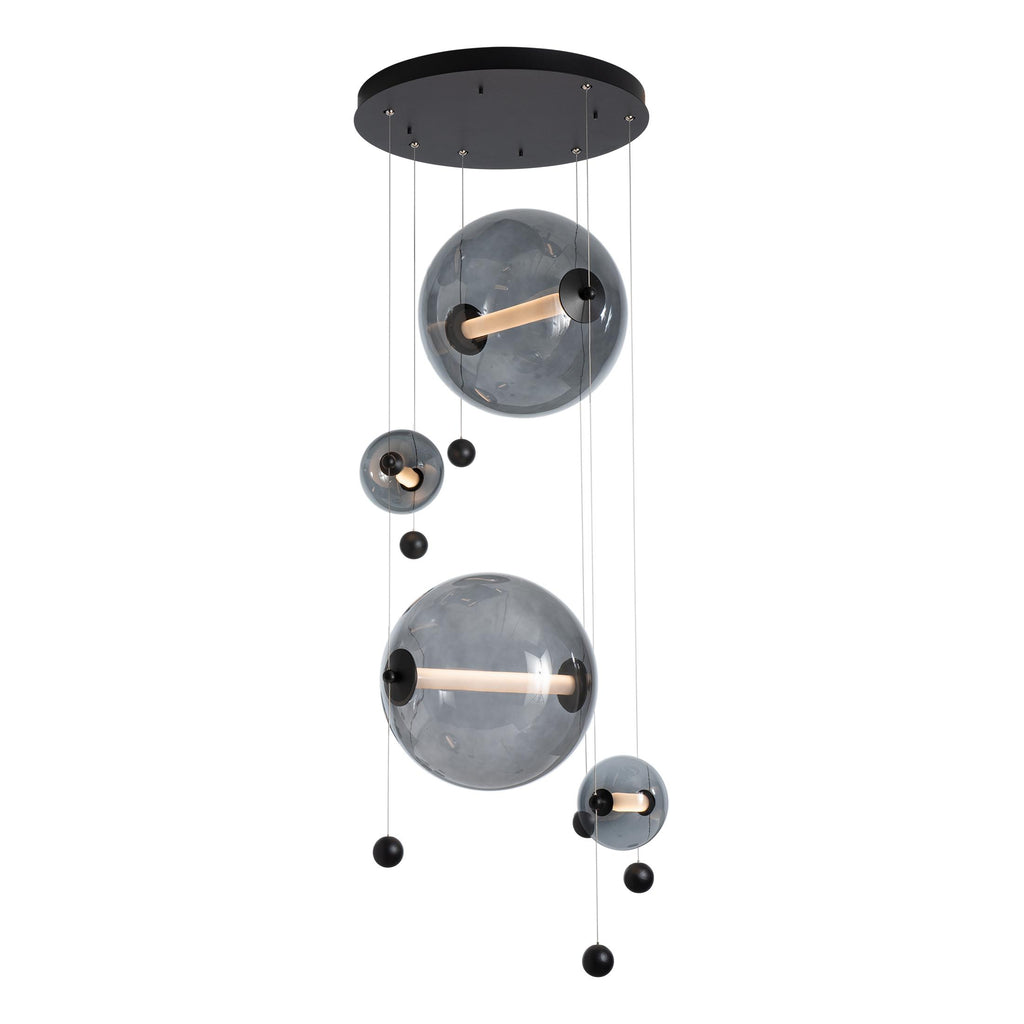 Hubbardton Forge Abacus 4-Light Round LED Pendant