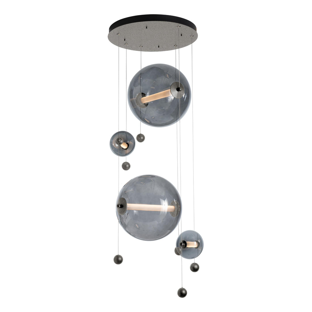 Hubbardton Forge Abacus 4-Light Round LED Pendant