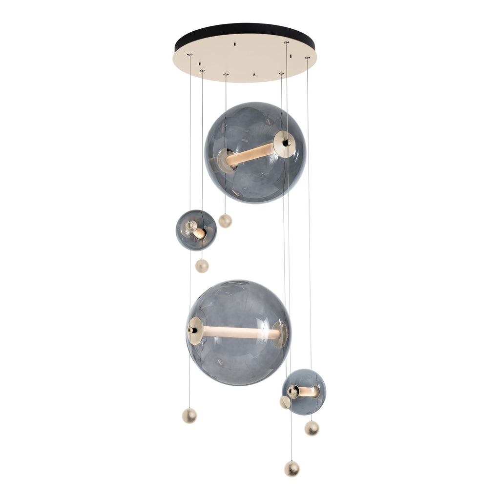 Hubbardton Forge Abacus 4-Light Round LED Pendant