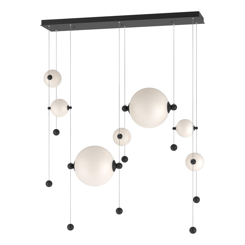 Hubbardton Forge Abacus 7-Light Double Linear LED Pendant