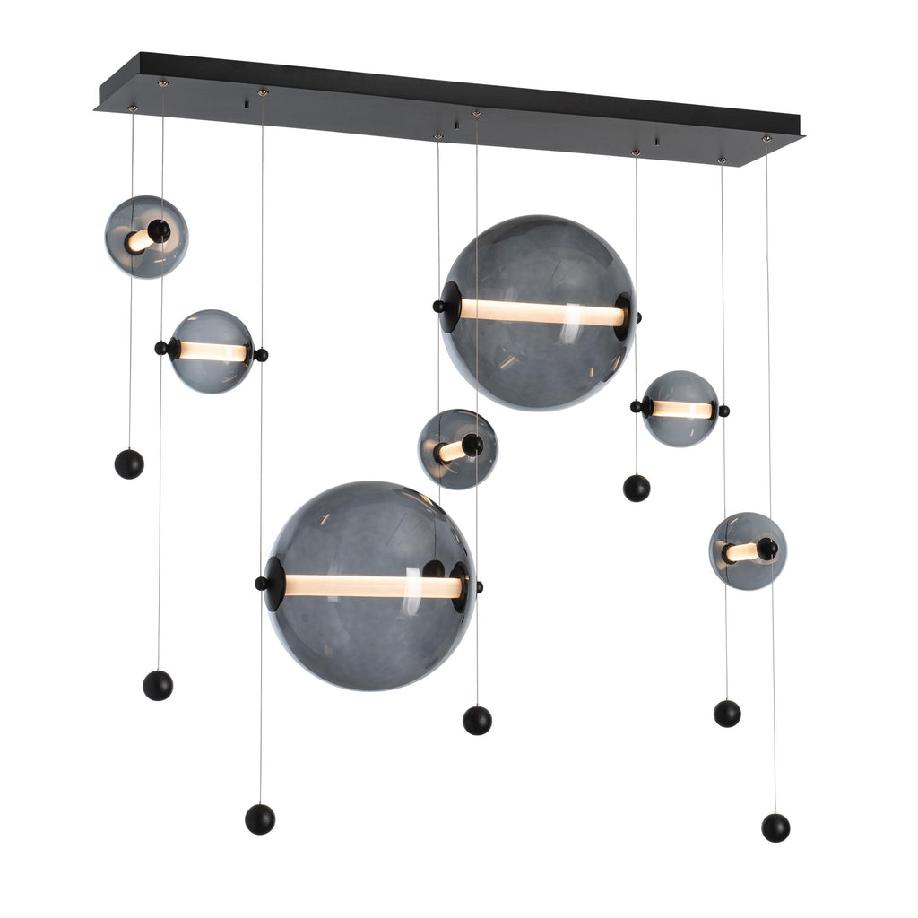 Hubbardton Forge Abacus 7-Light Double Linear LED Pendant