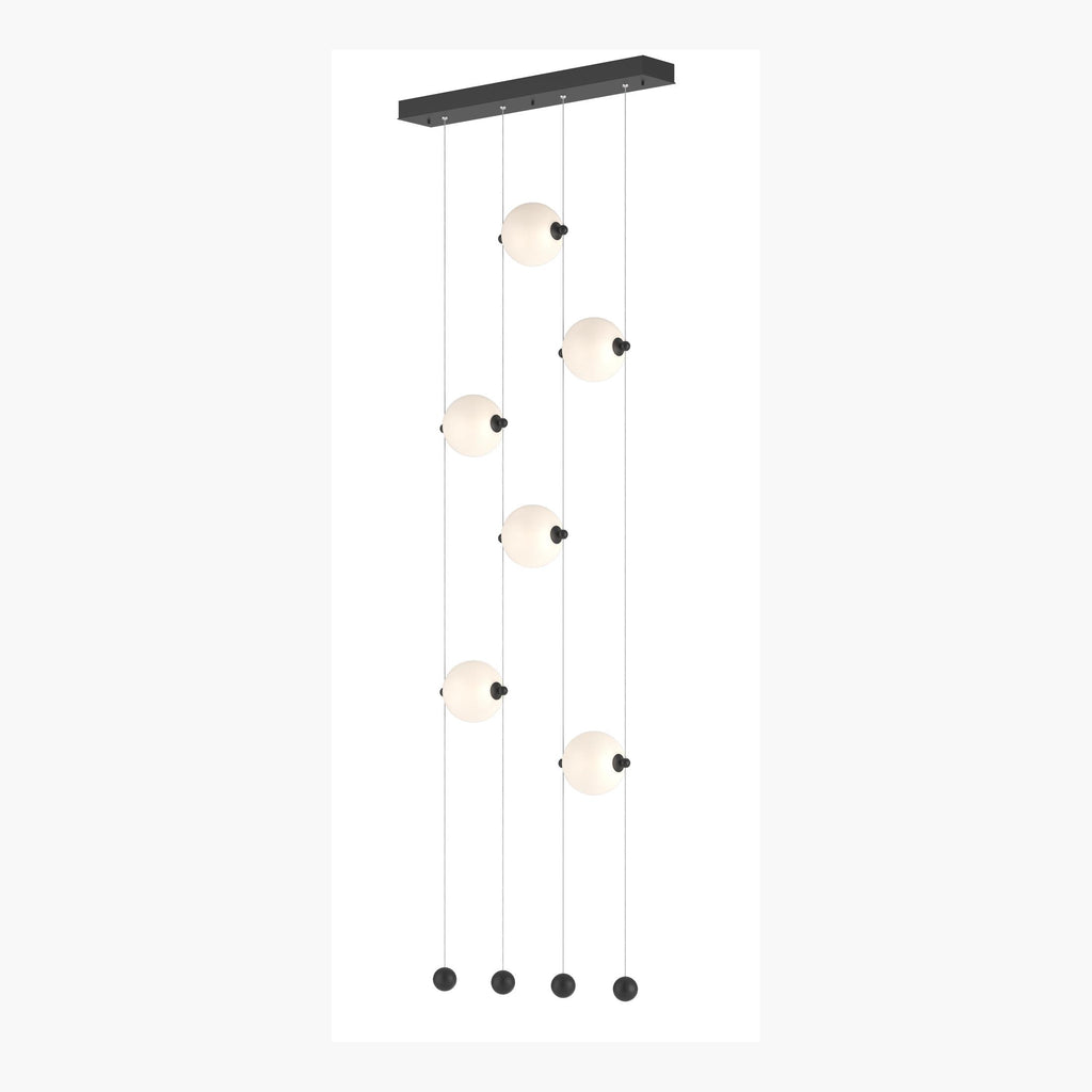 Hubbardton Forge Abacus 6-Light Ceiling-to-Floor LED Pendant