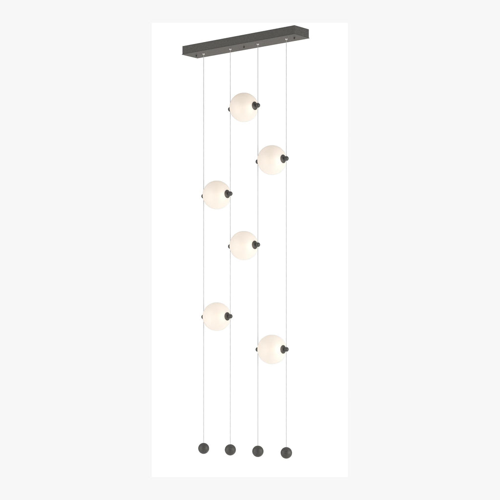 Hubbardton Forge Abacus 6-Light Ceiling-to-Floor LED Pendant