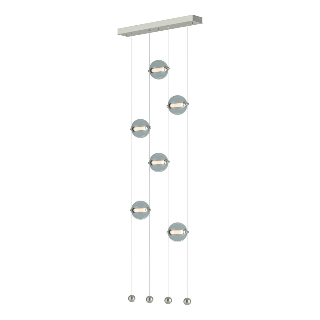 Hubbardton Forge Abacus 6-Light Ceiling-to-Floor LED Pendant