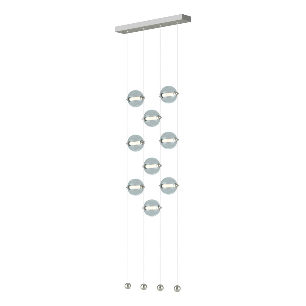 Hubbardton Forge Abacus 9-Light Ceiling-to-Floor LED Pendant